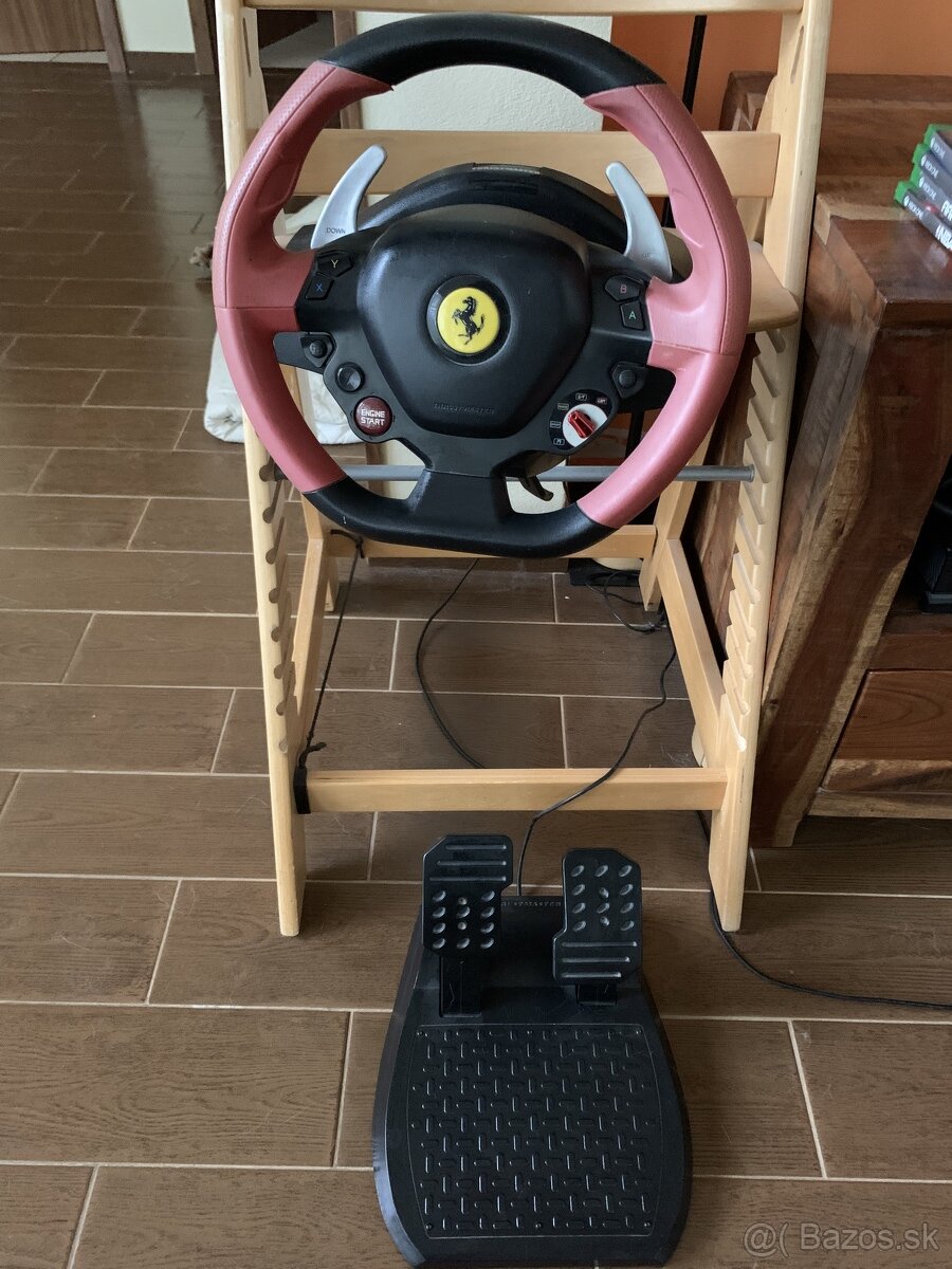 predám volant Thrustmaster Ferrari 458 Spider