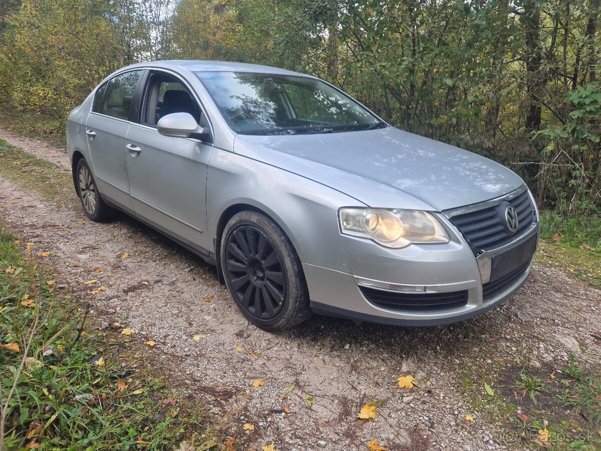 Predám náhradné diely na Volkswagen Passat b6 3c strieborny