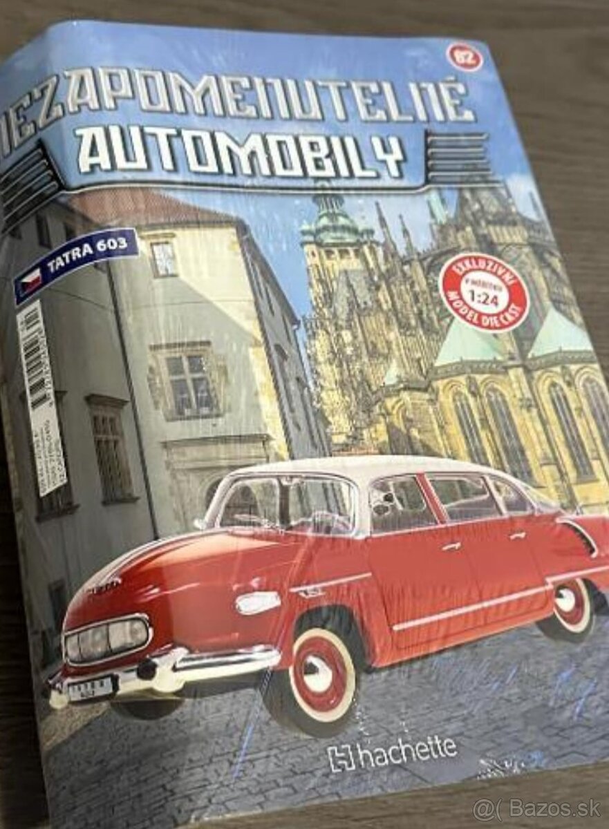 Tatra 603 1:24 Hachette,Nezapomenutelne automobily