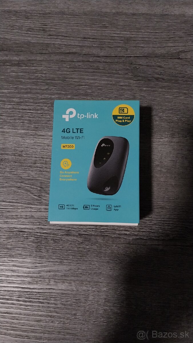 Predám prenosný router TP-Link M7200 4G