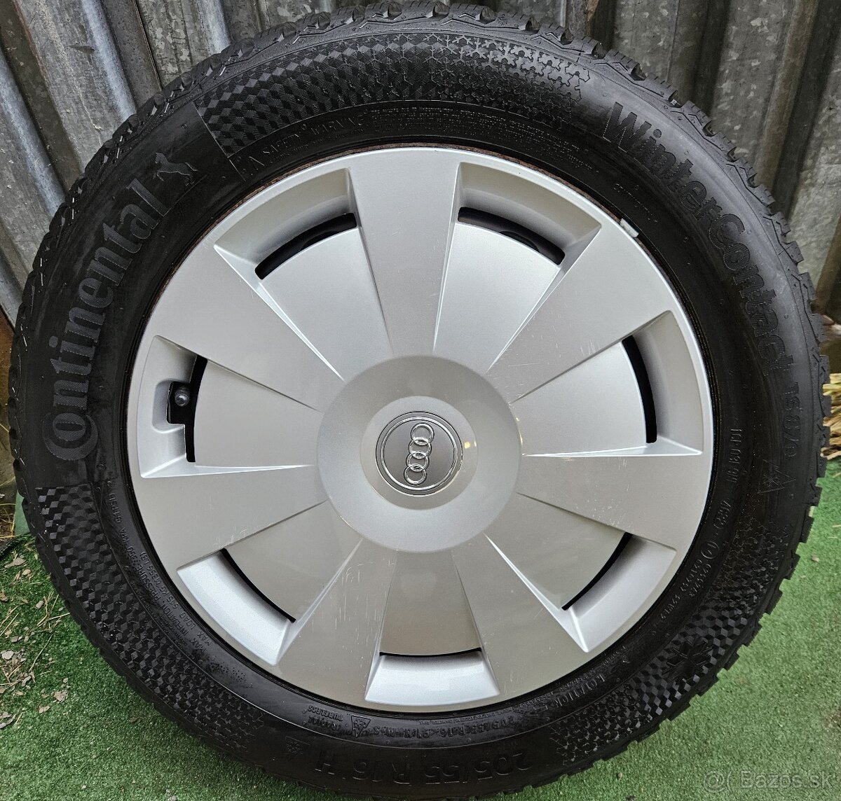 Zimná sada VW - 5x112 R16 + Continental 205/55 r16