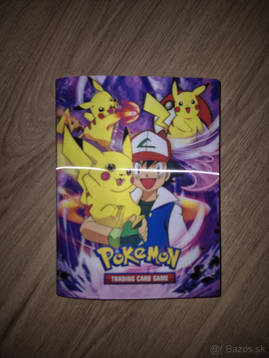 Pokémon karty s albumom