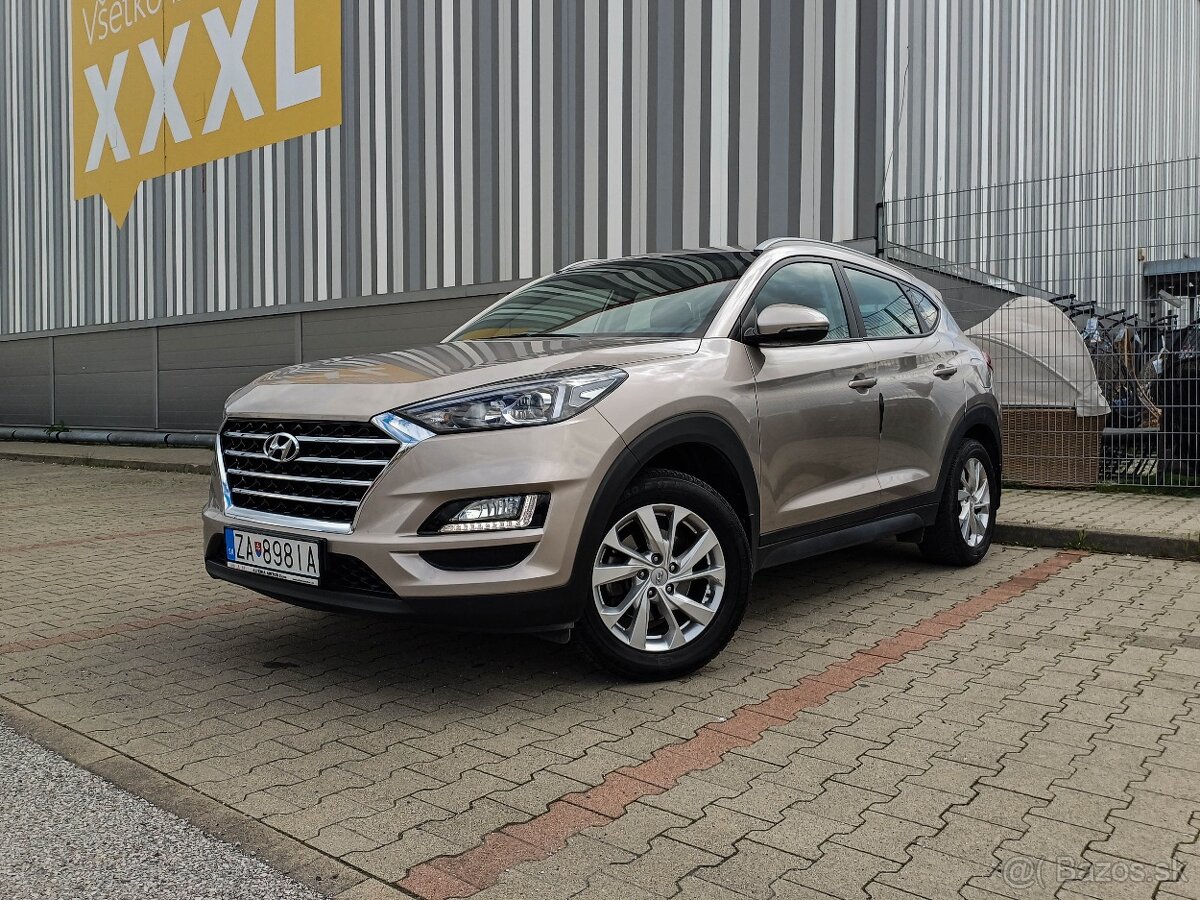 Hyundai Tucson 1.6 GDi Family, 97 kW, nájazd iba 70 000 KM