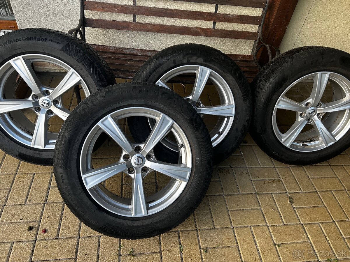 Volvo XC90 original disky (XC60) R18 5X108,7,5 ET 50,5.