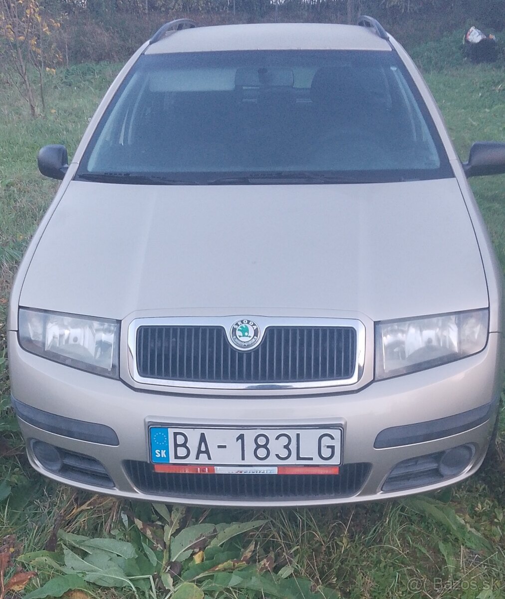 Predam škoda fabia 1.2,  po 1  majiteľovi