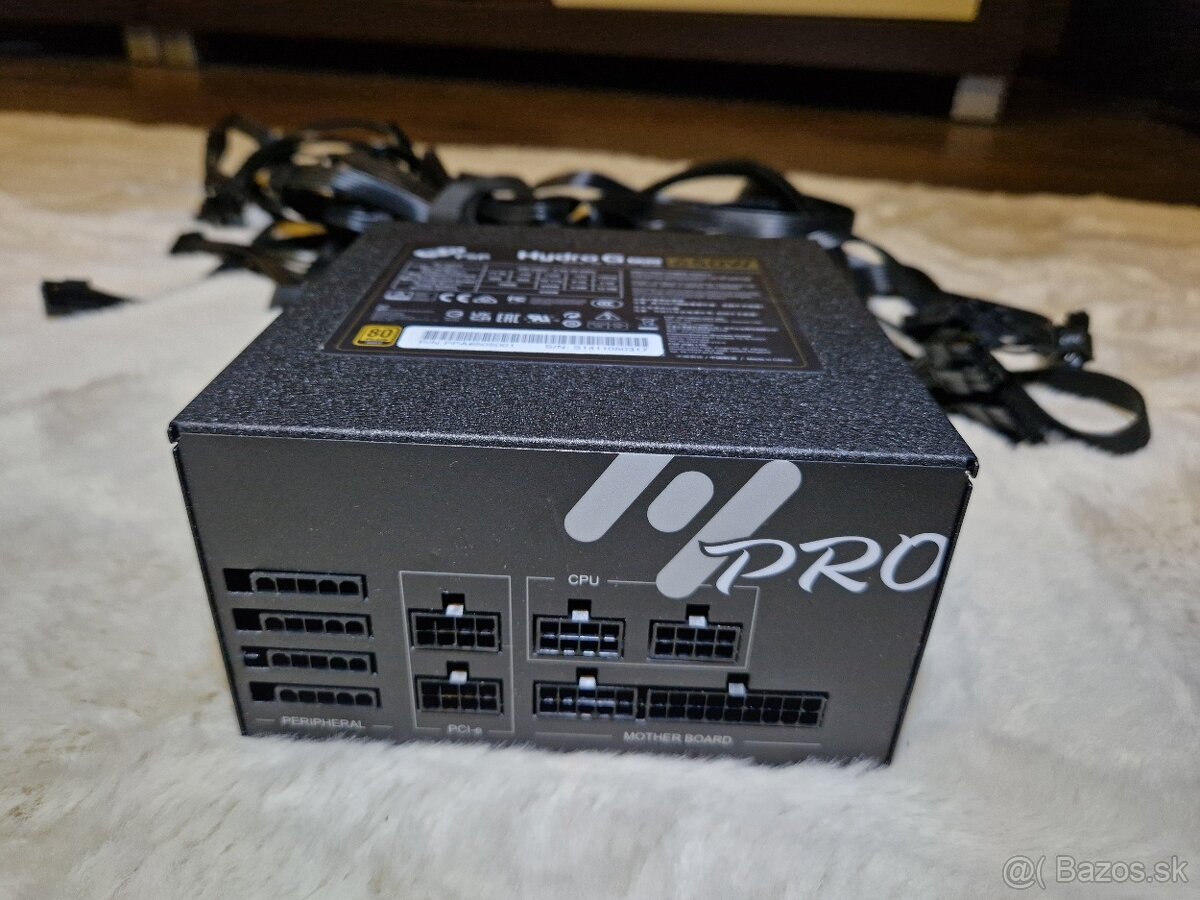 Predám PC zdroj Fortron HYDRO G PRO 650W