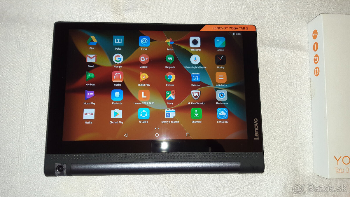 Predám tablet Lenovo YOGA Tab 3  - 10 “