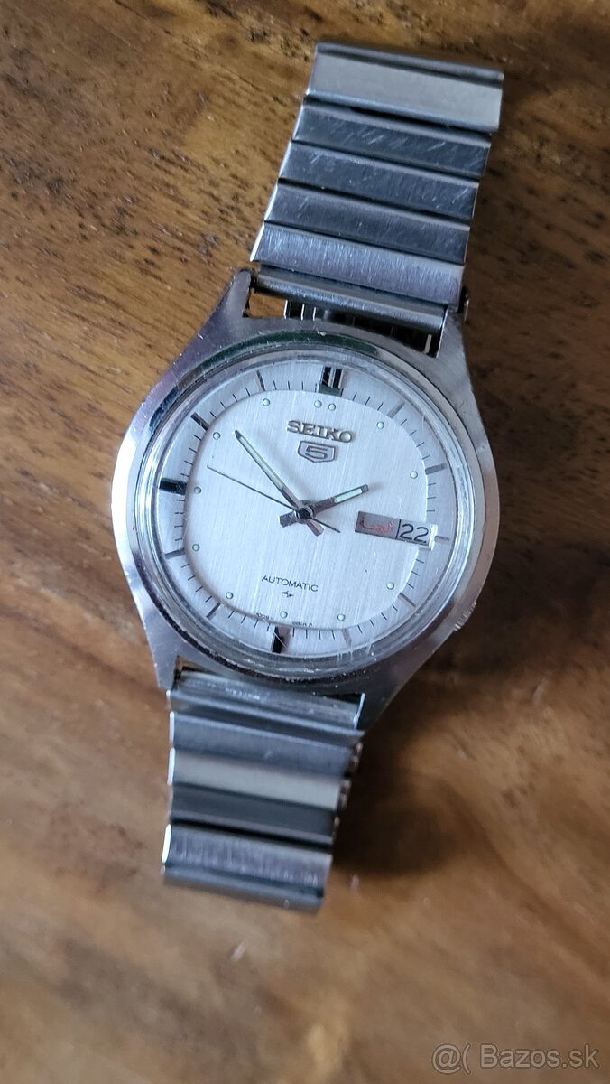 Predám vintage Seiko 5 automatic,Japan ,49e