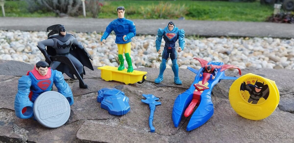 AKČNÉ FIGÚRKY BATMAN, SUPERMAN A ACTIONMAN