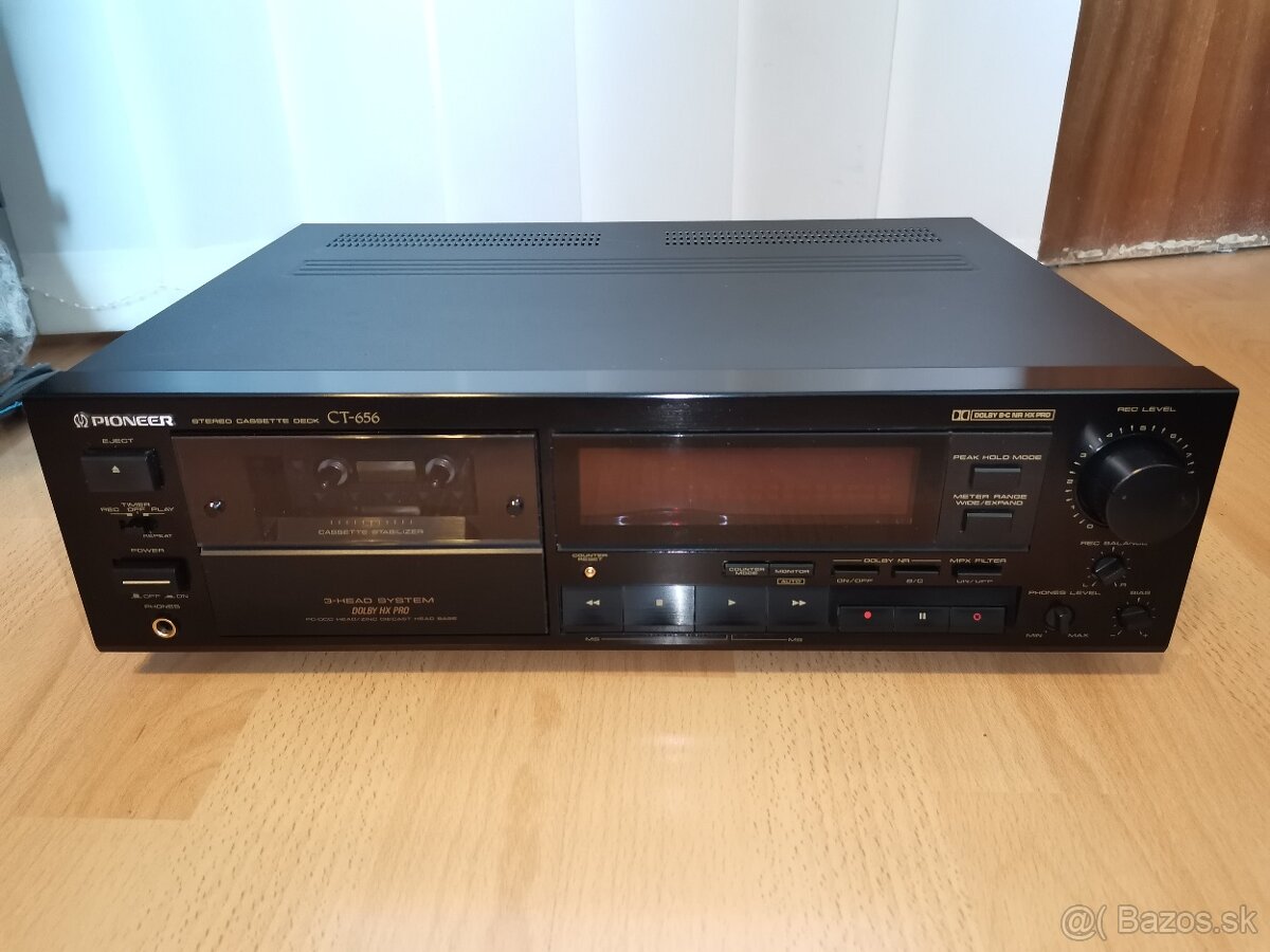 3 HEAD TAPE DECK PIONEER CT-656