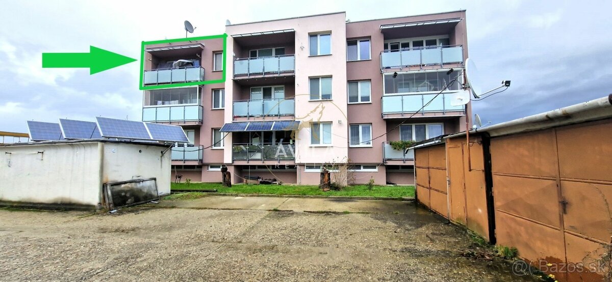 Na predaj: 3-izb. byt s garážou - 85.000,- EUR - Nové Mesto 