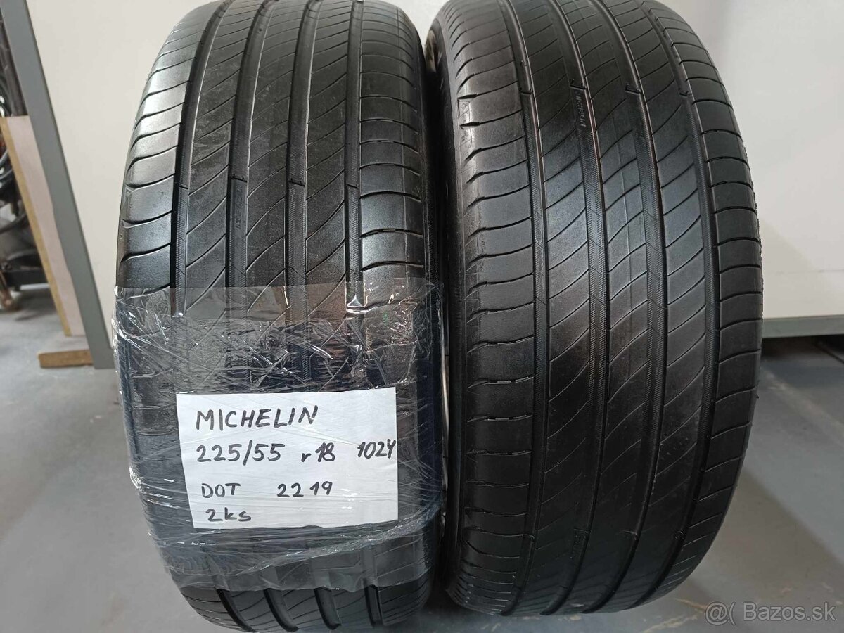 Letné pneumatiky 225/55 r18 MICHELIN Primacy 4