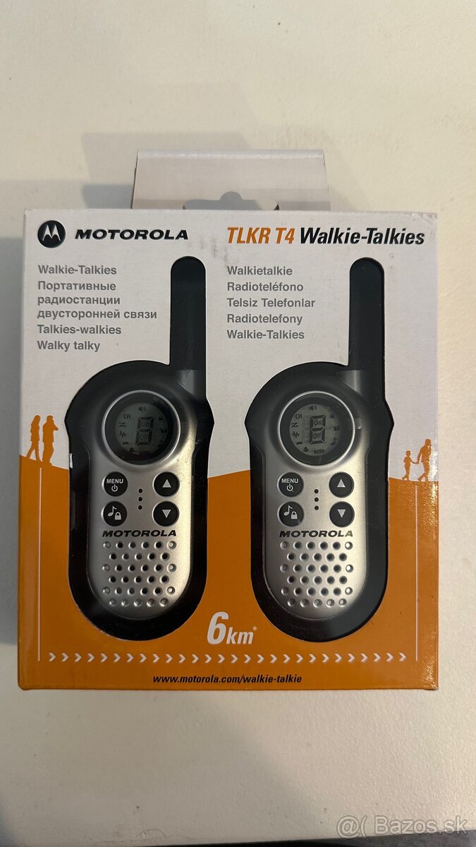 Vysielacky Motorola TLKR T4 uplne nove