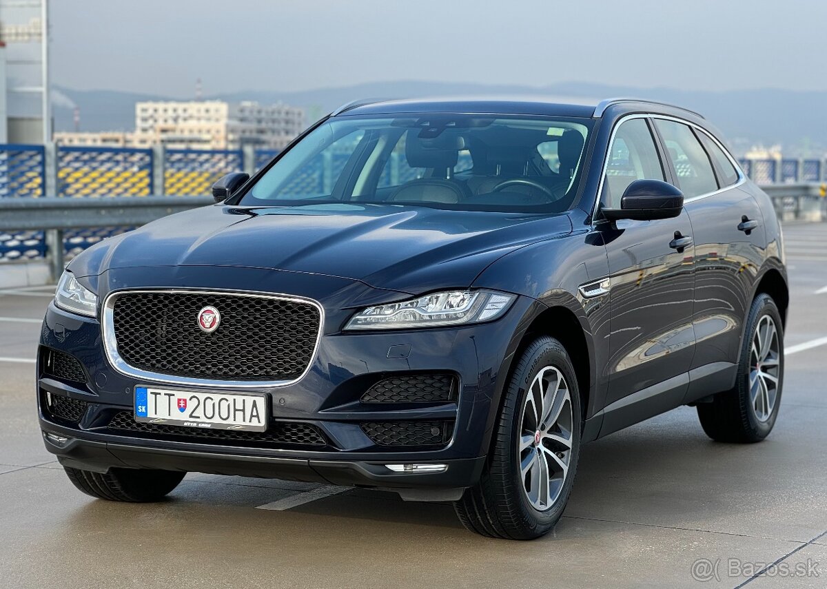 Jaguar F-Pace 2,0 diesel 4x4, 8st. Automat SR auto