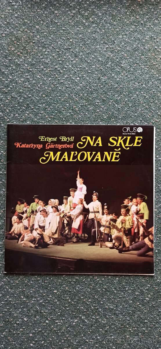 Na skle malované  LP Vinyl