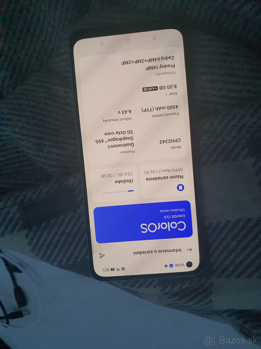 Oppo reno 7 lite