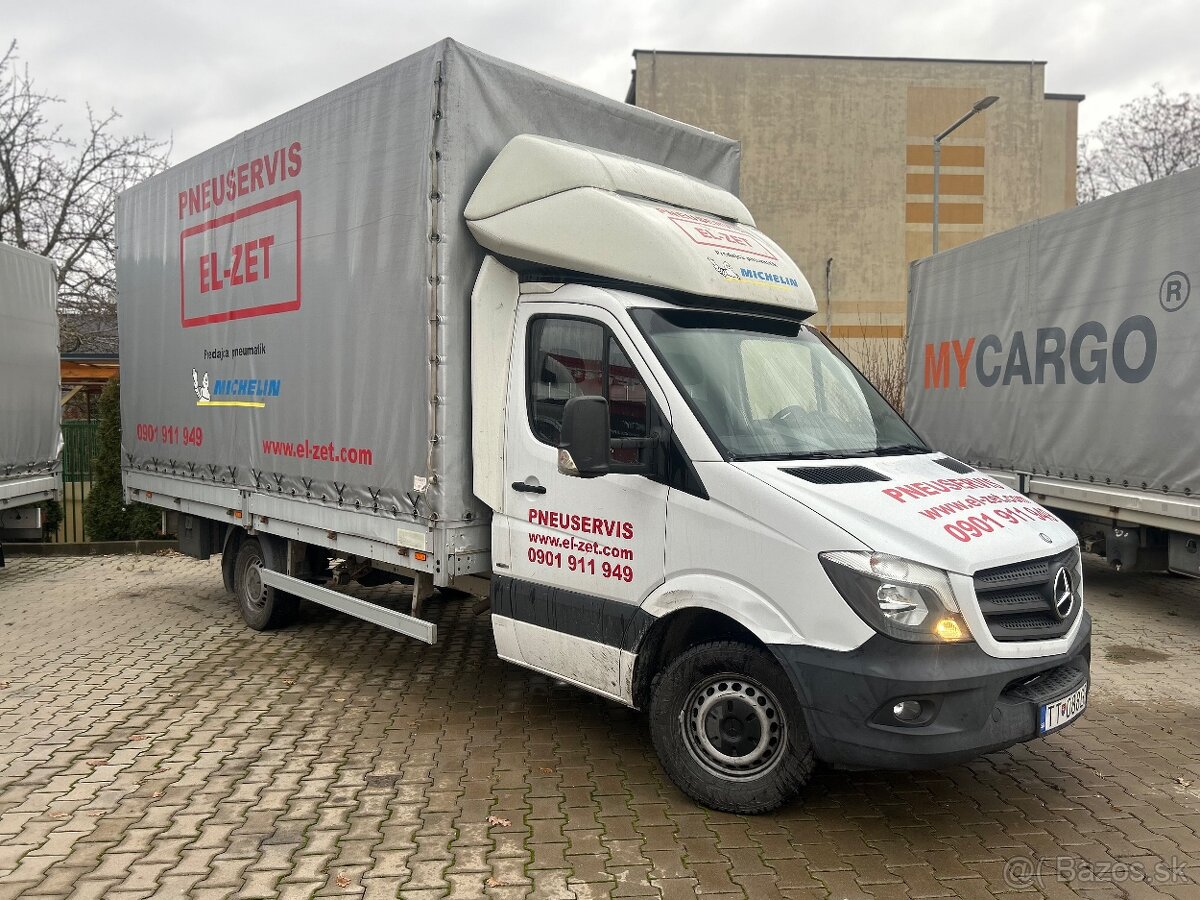 Mercedes Sprinter 319 CDI - plachta valník