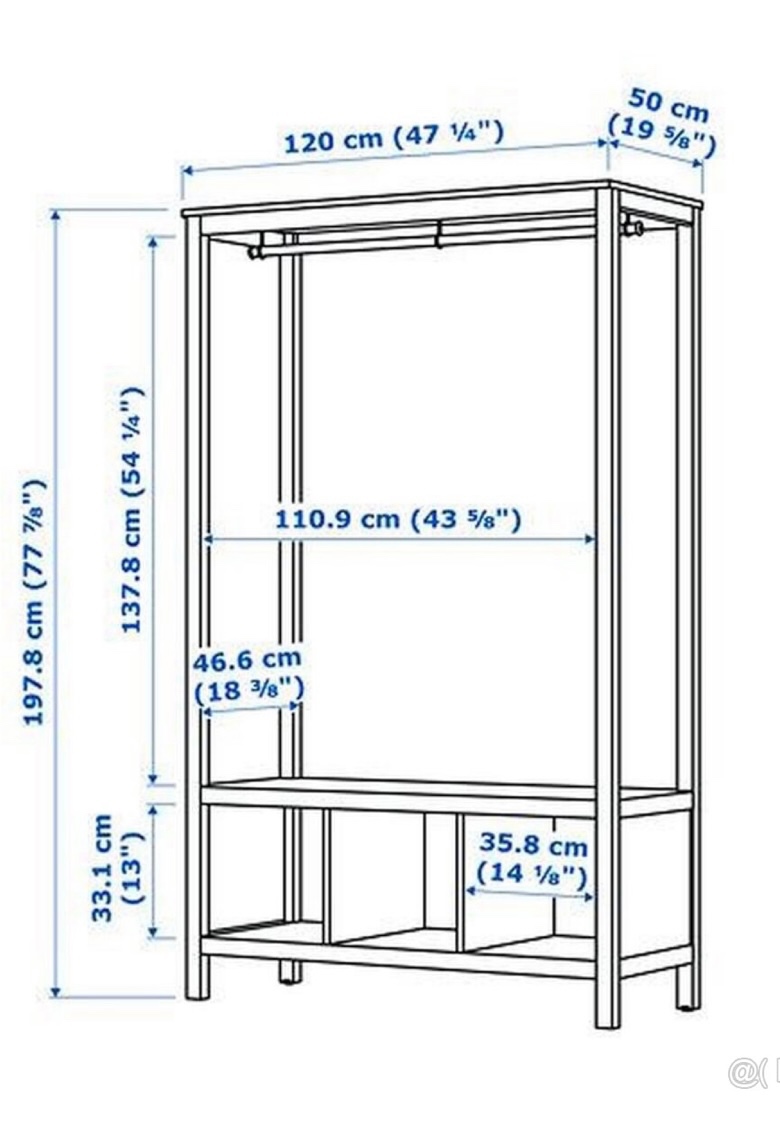 Ikea-šatnik