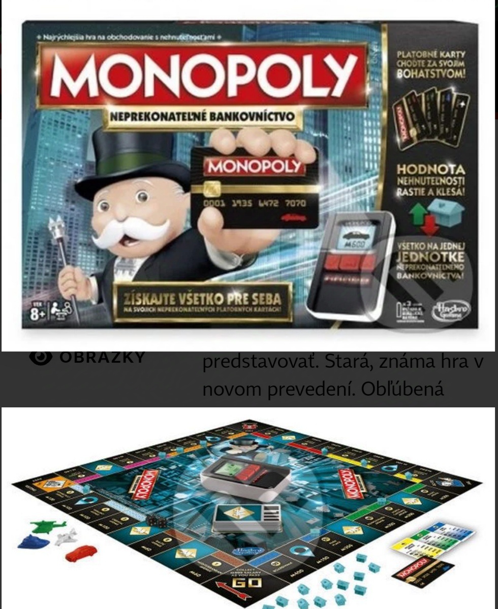 Spoločenská hra MONOPOLY