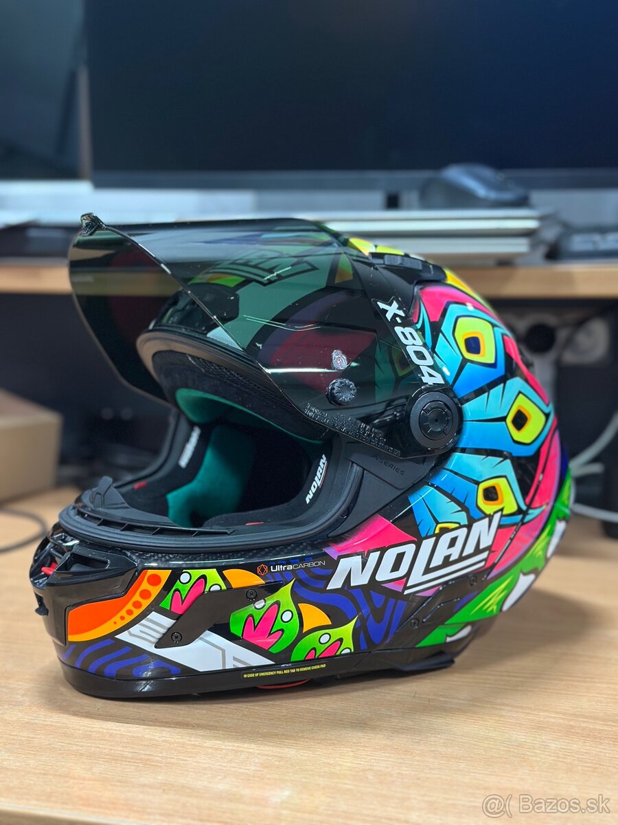 Nolan x-804 chaz ultra Carbon veľkosť M