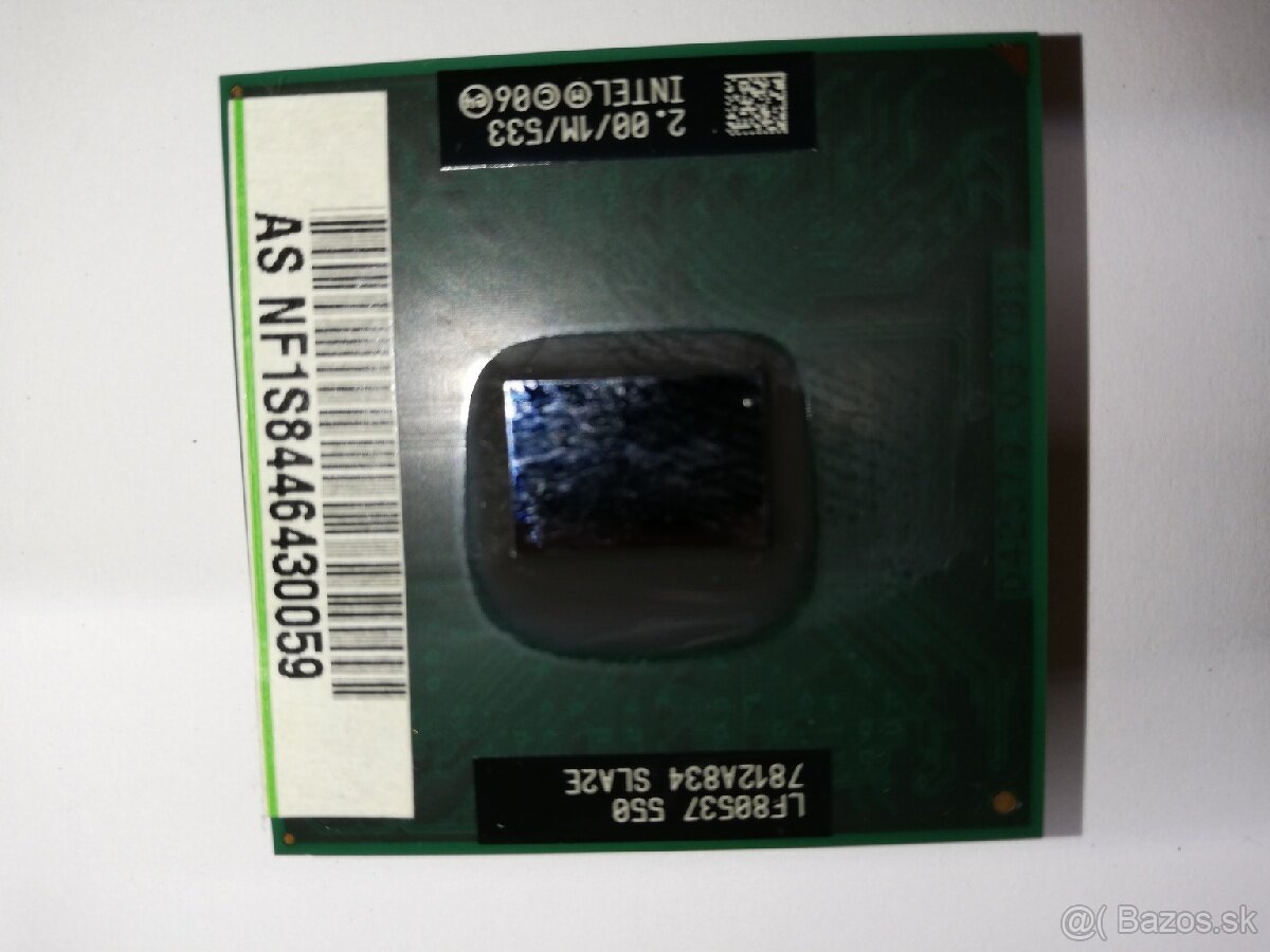 Intel celeron M550.