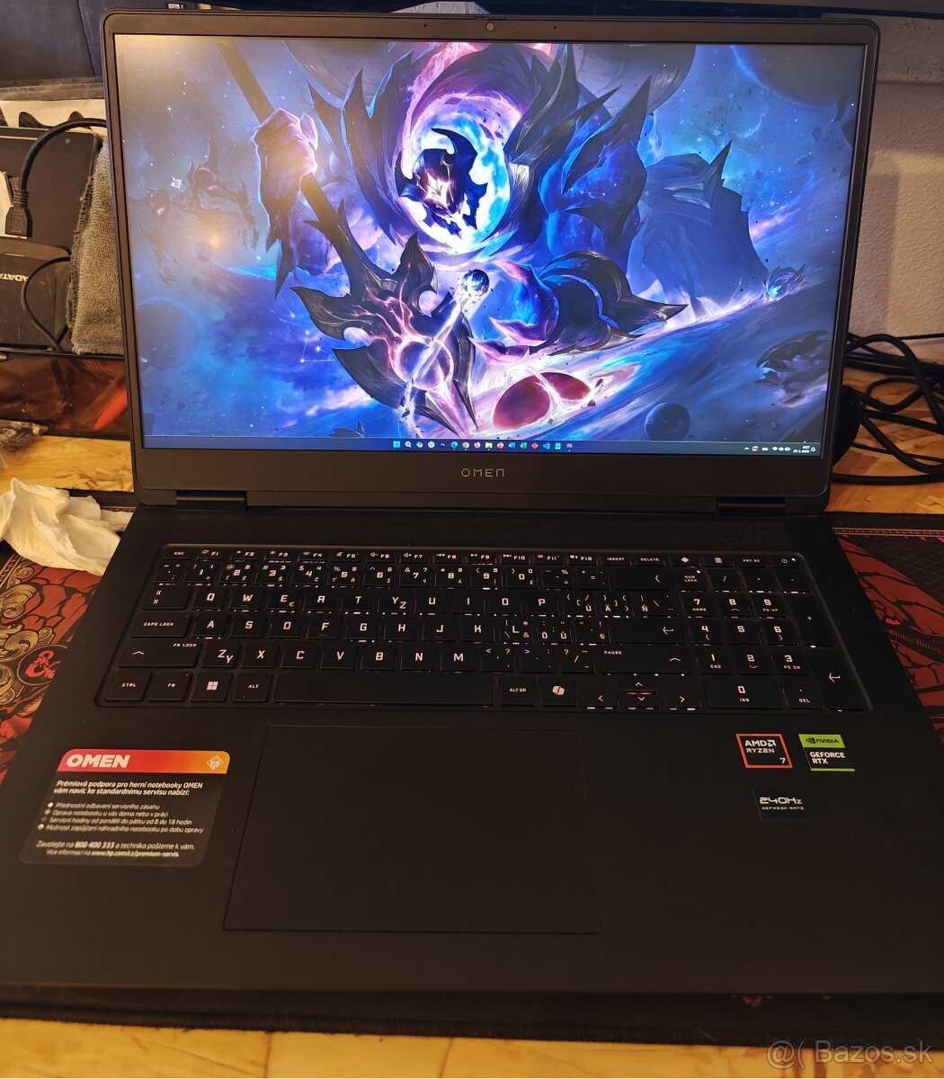 HP OMEN 17-db0901nc Black