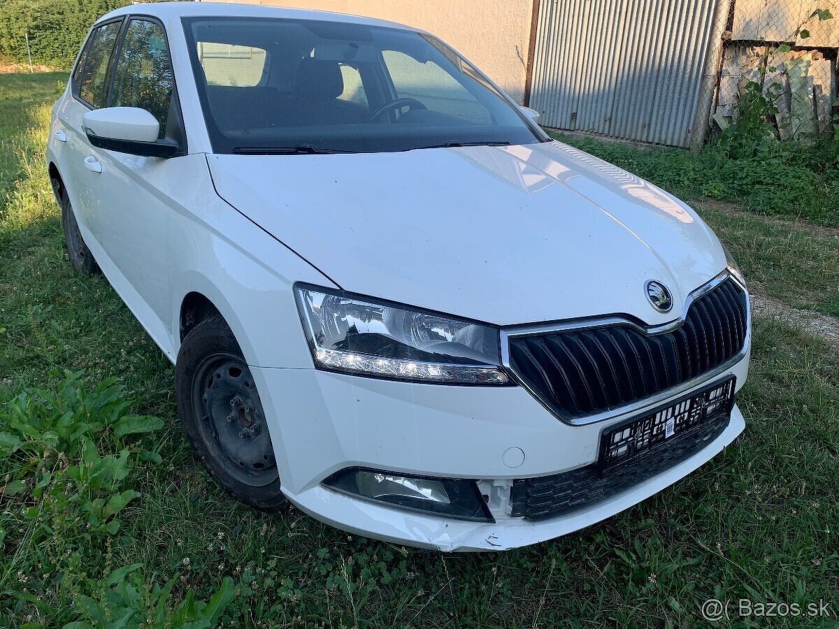 Predám Škoda fabia 11/2020 1.0 benzin 119tis.km.Sk ŠPZ .