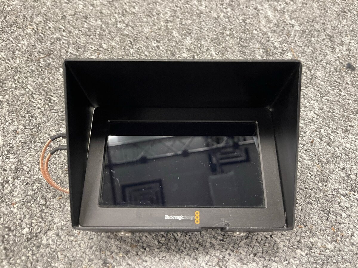 5” Video monitor + Rekorder  Blackmagic video assist