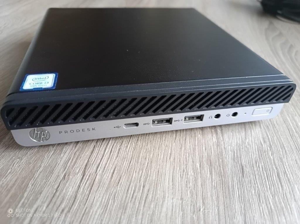 HP ProDesk 600G5 DM, i5-8500T, RAM 16GB, SSD 1TB, W11PRO