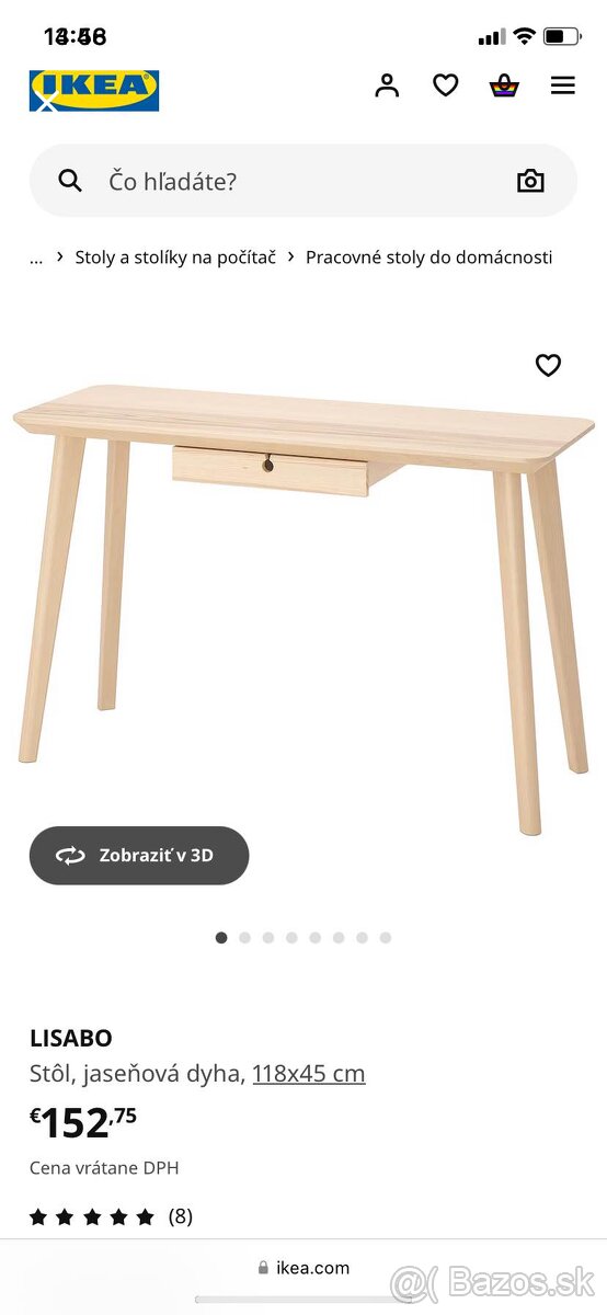 Pisaci stol ikea