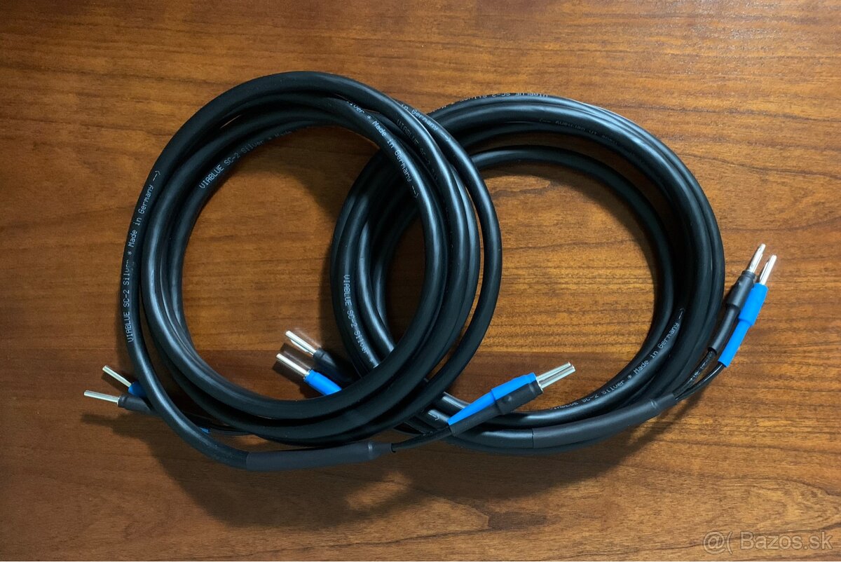 ViaBlue SC-2 Silver Speaker Cables