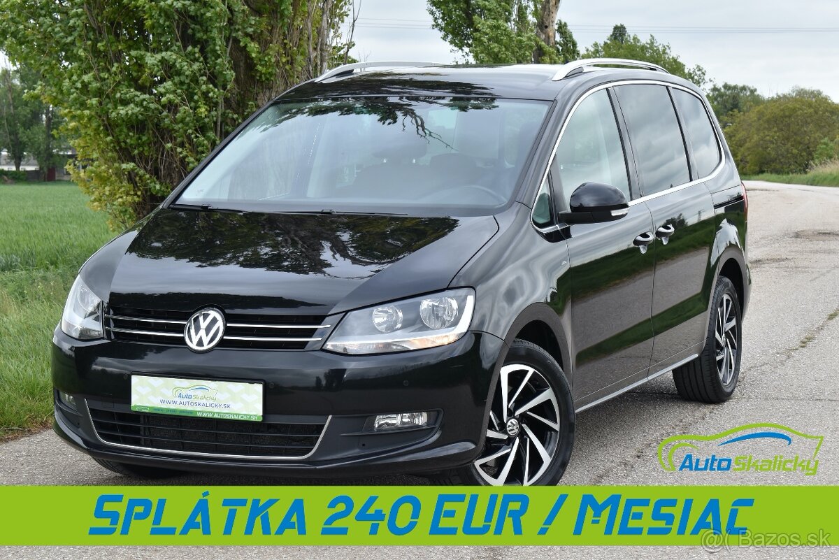 VW SHARAN DSG //EL.DVERE//2018// 16.990,-//