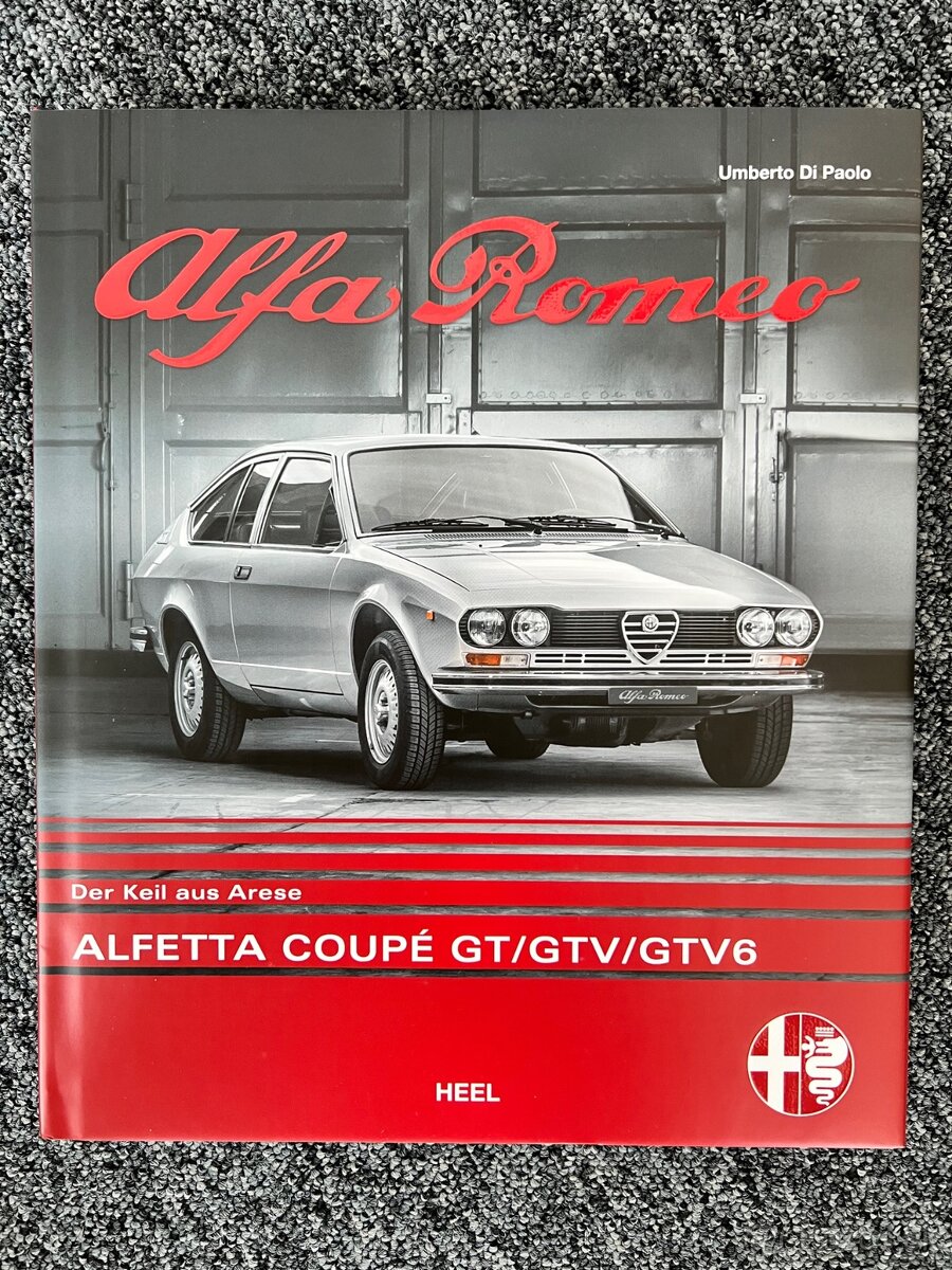 ALFA ROMEO ALFETTA GTV historie, specifikace, kniha