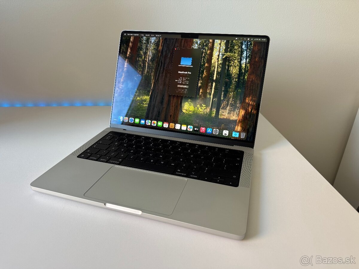 PREDAM/ VYMENIM MACBOOK PRO 14 M1 PRO / 1TB SSD/ 82 CYKLOV