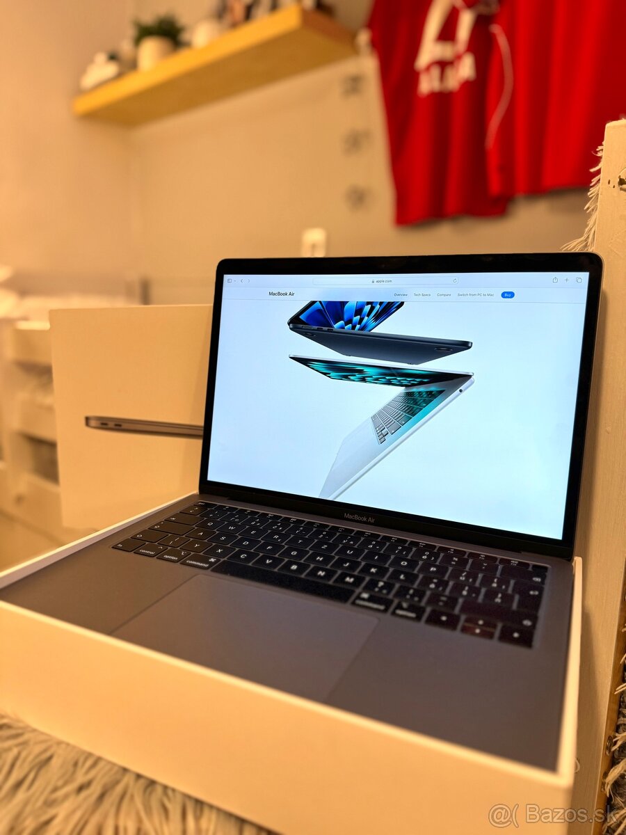 Predám MacBook Air 13,3”, 8/128gb, 278Cyklov,TOP STAV