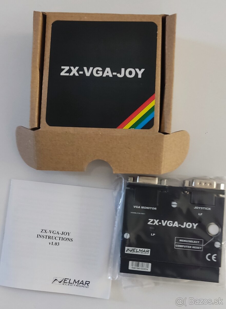 Predané  ZX VGA JOY