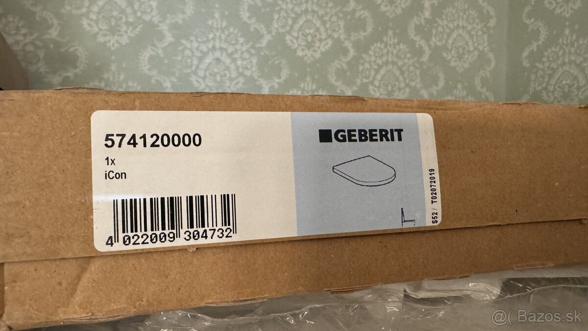 Geberit iCon - WC doska, biela 574120000