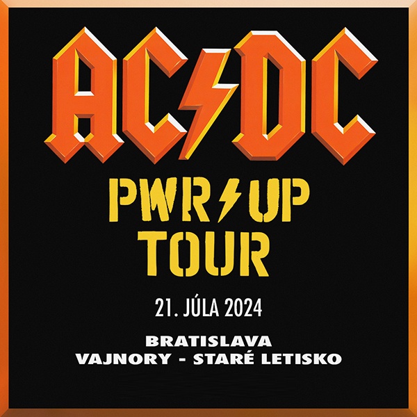 2 lístky na státie na AC/DC Bratislava