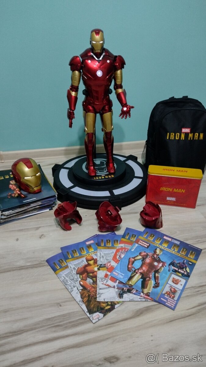 Predám kovový model Iron Man De Agostini