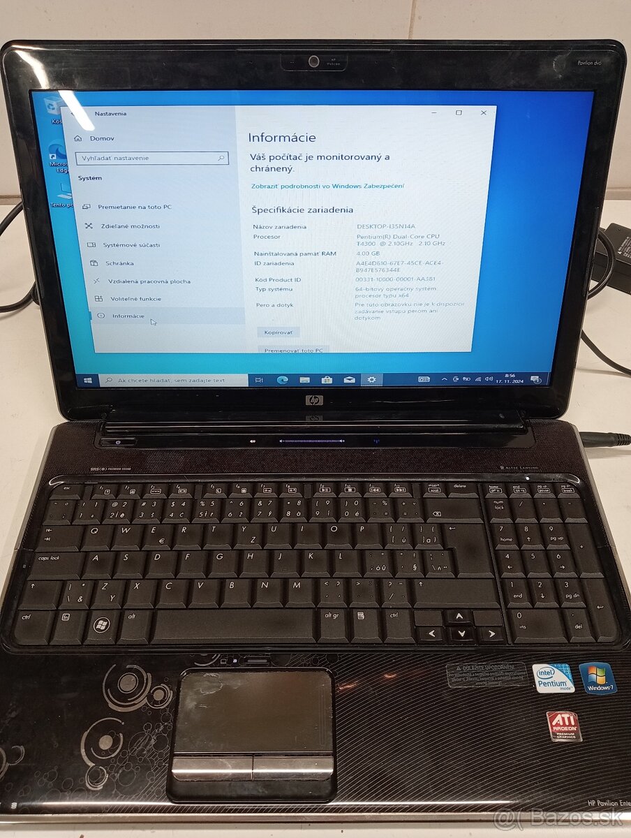 HP pavilon dv6