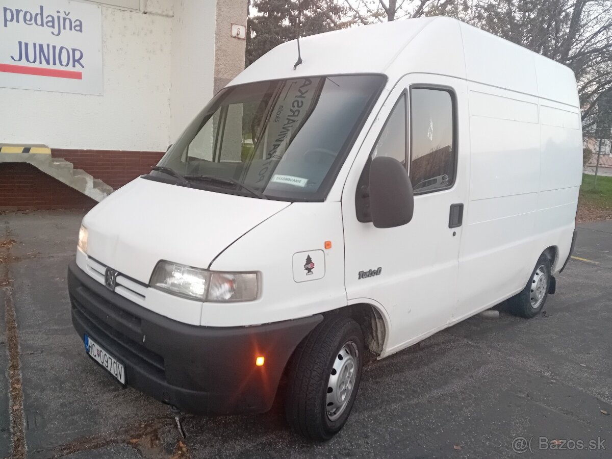 Predam dodavku peugeot boxer 1,9 td,66kw