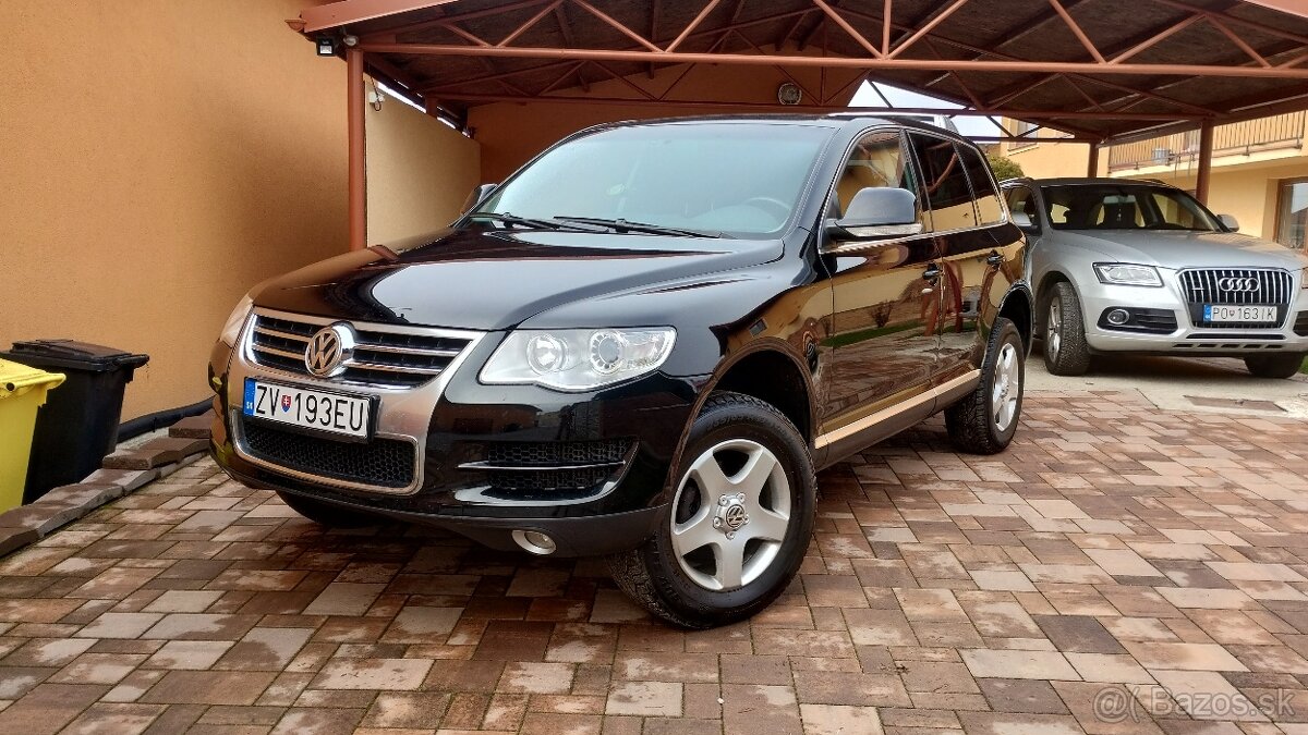 Touareg 2.5 manuál, pružiny, 178000km