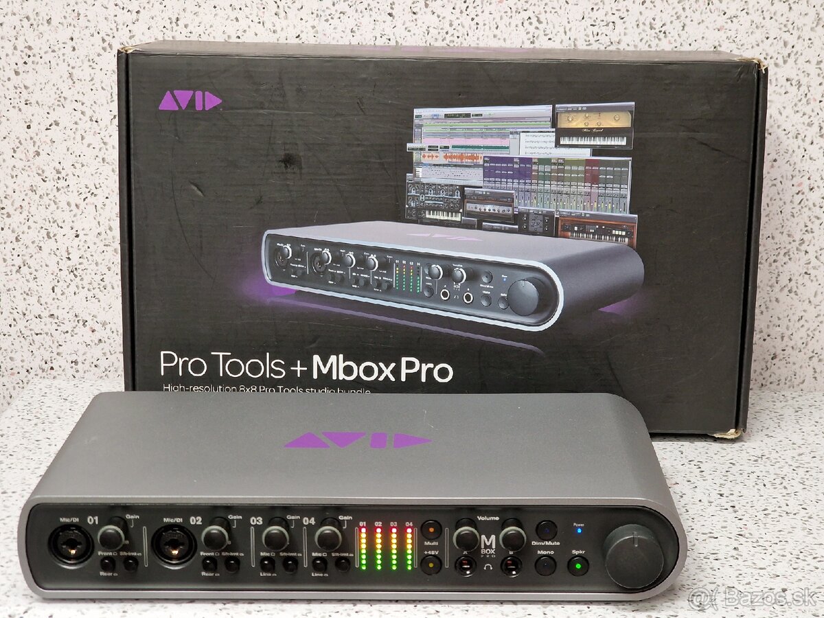 Avid - Mbox PRO profesionálne-grade audio rozhranie