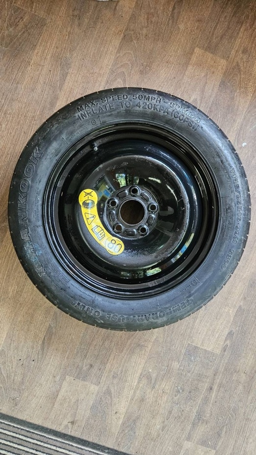 74. Dojezdové kolo - rezerva FORD 125/85 R16 5x108