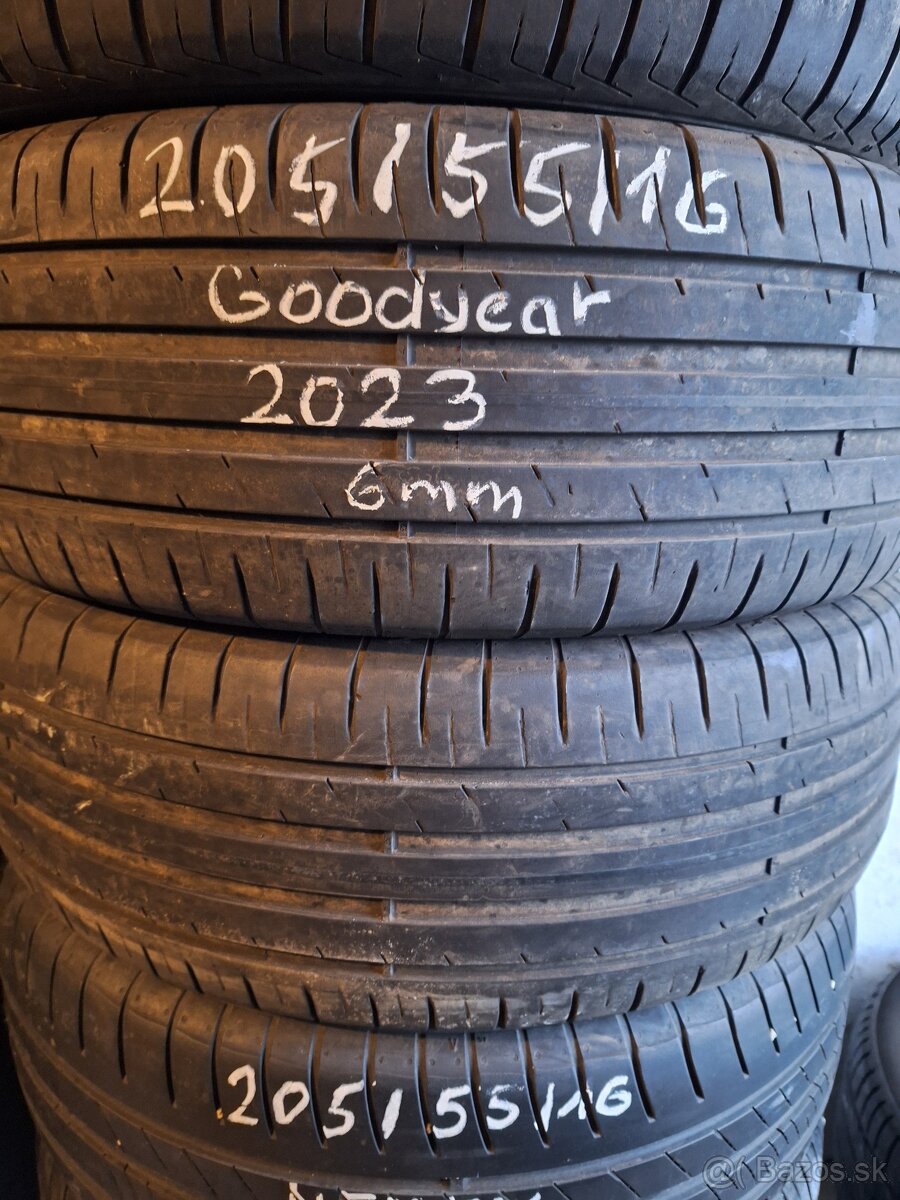 205/55/R16 letné 2ks Goodyear