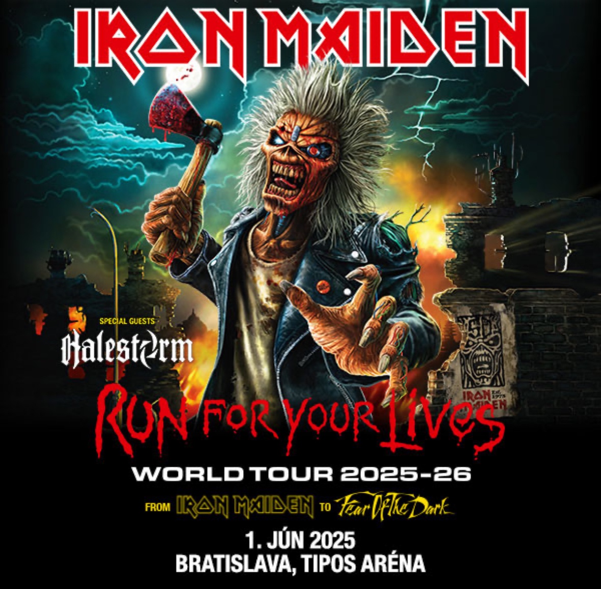 Iron Maiden Bratislava 1.6.2025