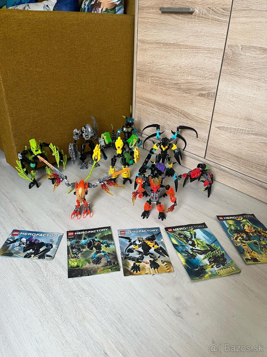 Lego hero factory , bionicle