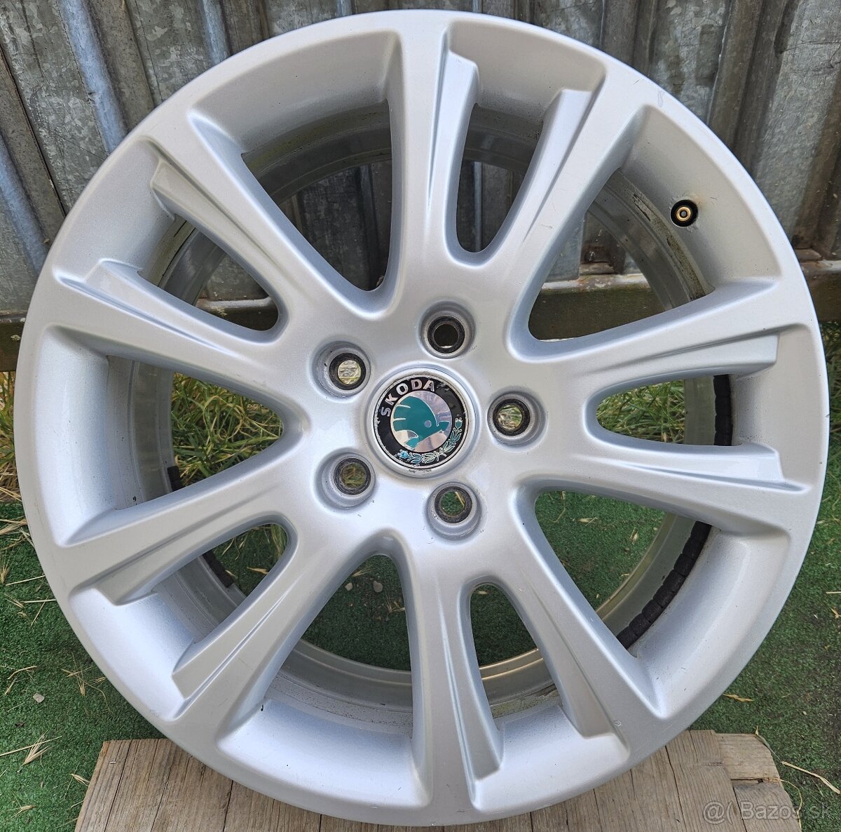 Originálne hliníkové disky Škoda - 5x112 R17