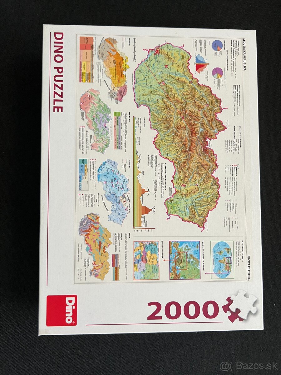 Puzzle slovensko 2000ks