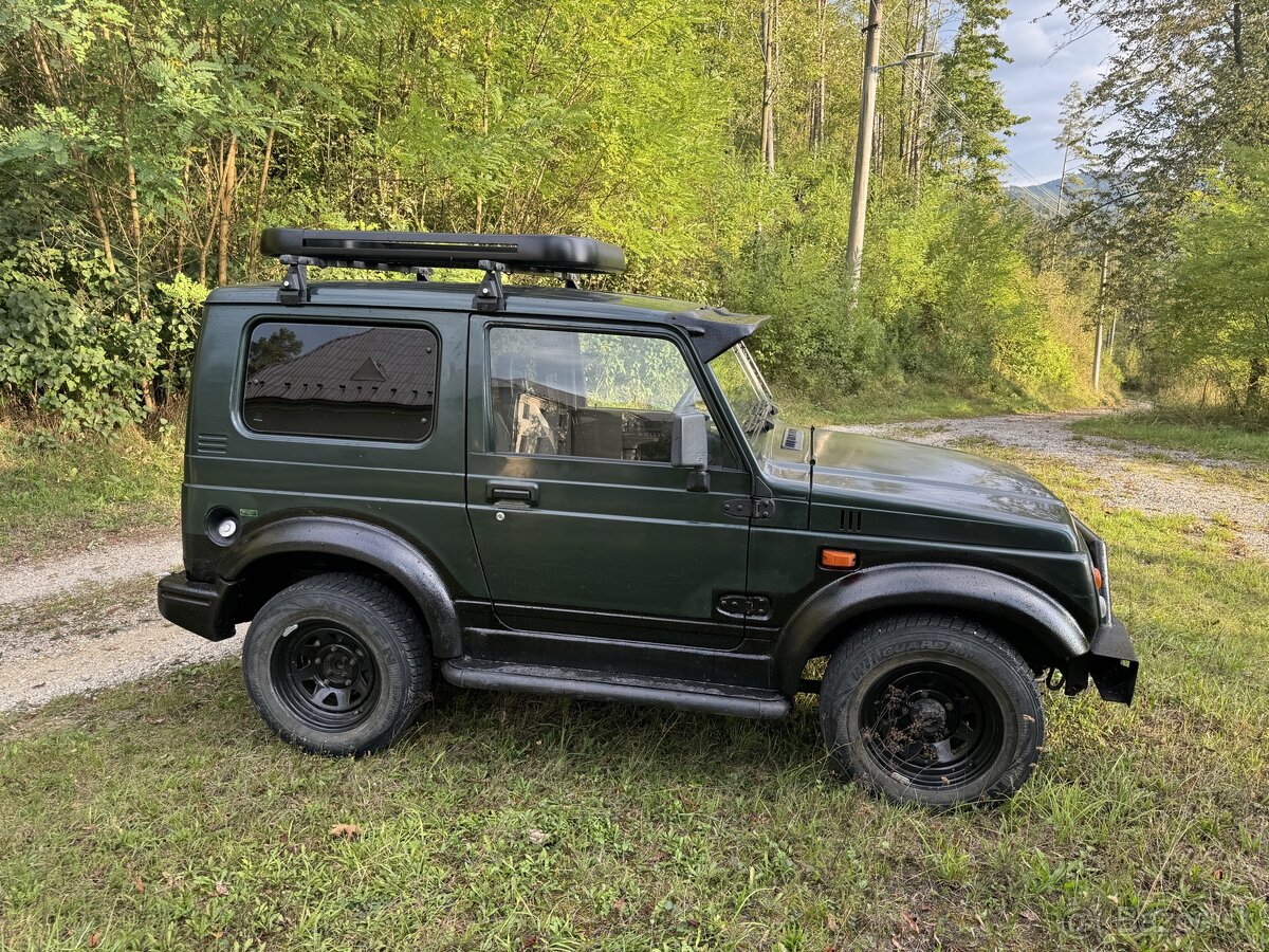 Suzuki Samurai 1.3i na pružinach